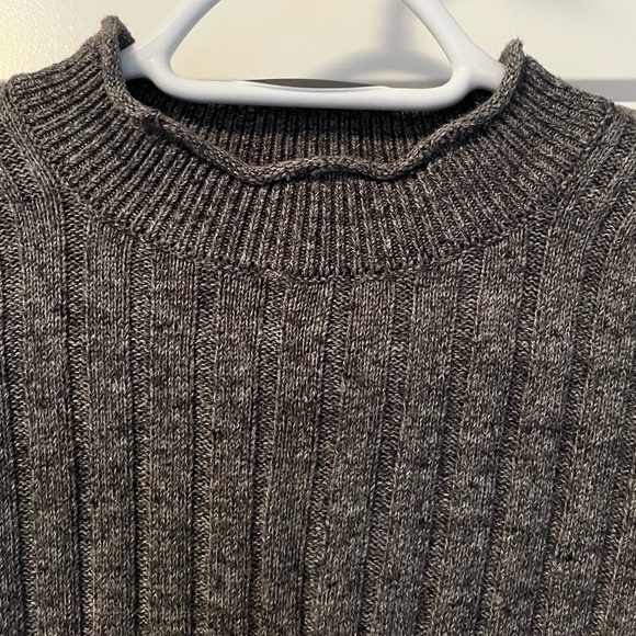 Abercrombie & Fitch Casual pattern grey sweater - Picture 1 of 6